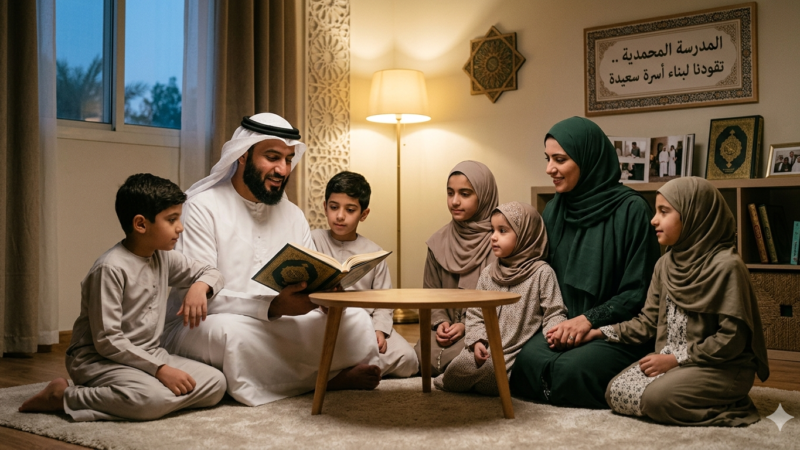 المدرسة المحمدية .. تقودنا لبناء أسرة سعيدة